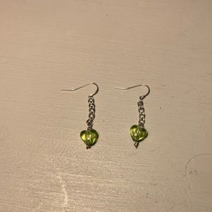 chain with heart earrings!